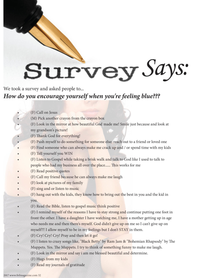 Spring 2017 page 32 Survey Says