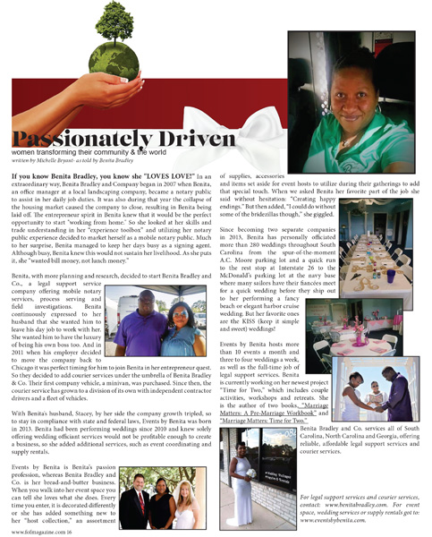 fall 2016 pg 16 Passionately Driven